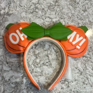 Loungefly Pumpkin Oh My  Mickey Ears